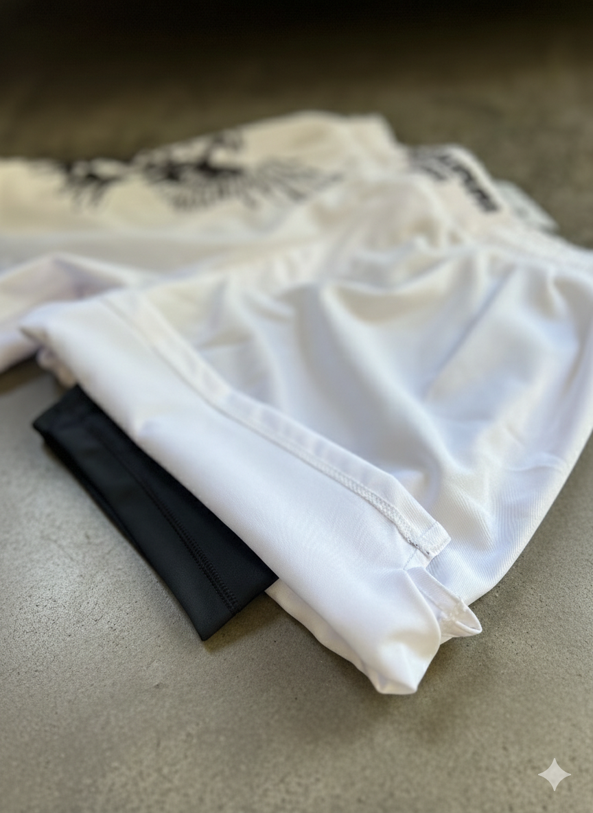 MMA HIGH CUT HYBRID SHORTS - SAMURAI EDGE EAGLE