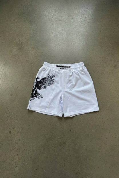 MMA HIGH CUT HYBRID SHORTS  - SAMURAI EDGE EAGLE