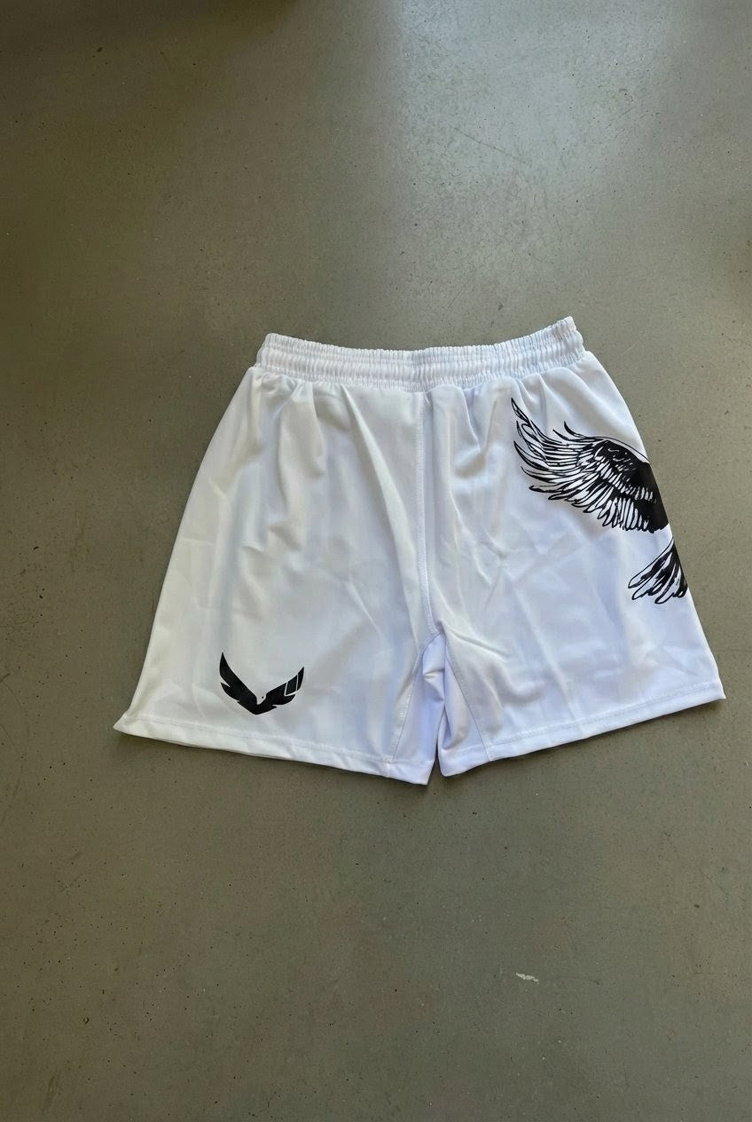 MMA HIGH CUT HYBRID SHORTS  - SAMURAI EDGE EAGLE