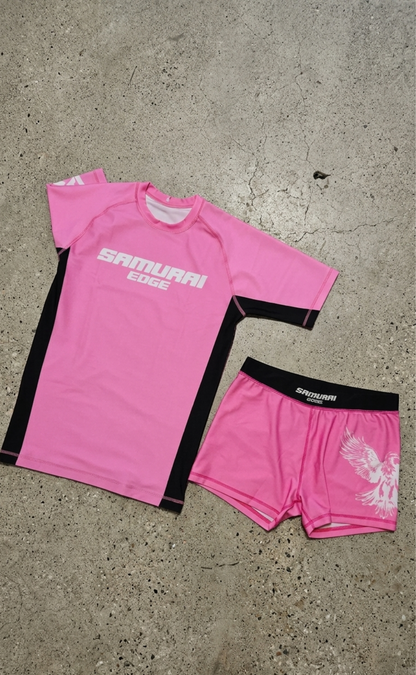 Premium Sakura Rash Guard - Samurai Edge