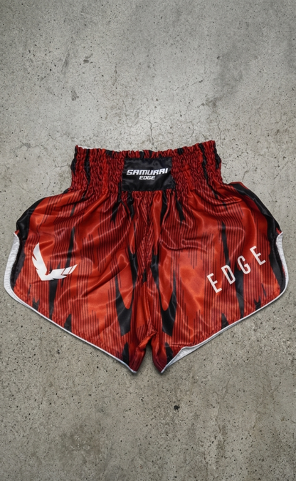 Blood Camo Muay Thai Shorts - Samurai Edge