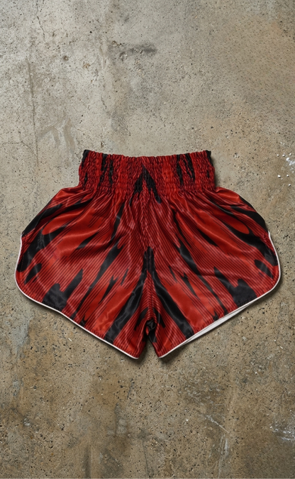 Blood Camo Muay Thai Shorts - Samurai Edge