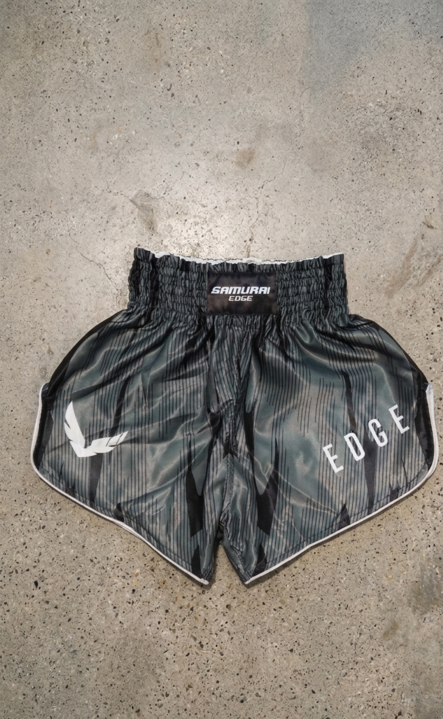 Iron Camo Muay Thai Shorts - Samurai Edge
