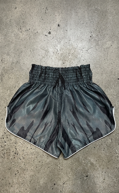 Iron Camo Muay Thai Shorts - Samurai Edge