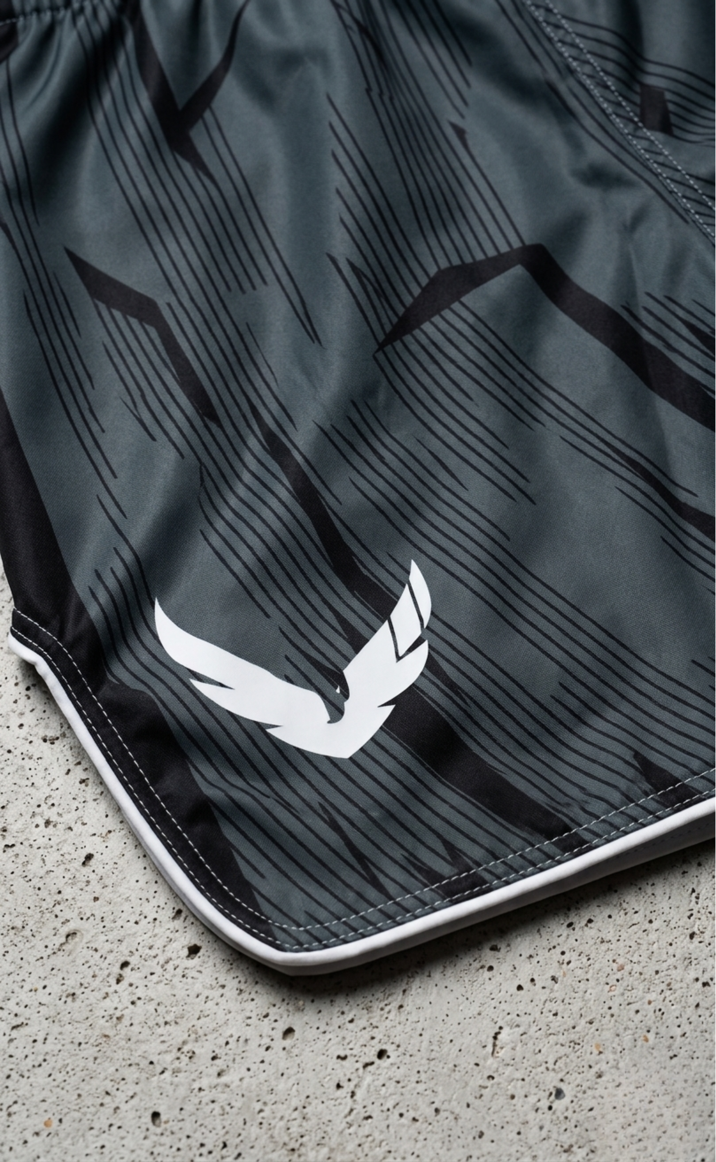 Iron Camo Muay Thai Shorts - Samurai Edge