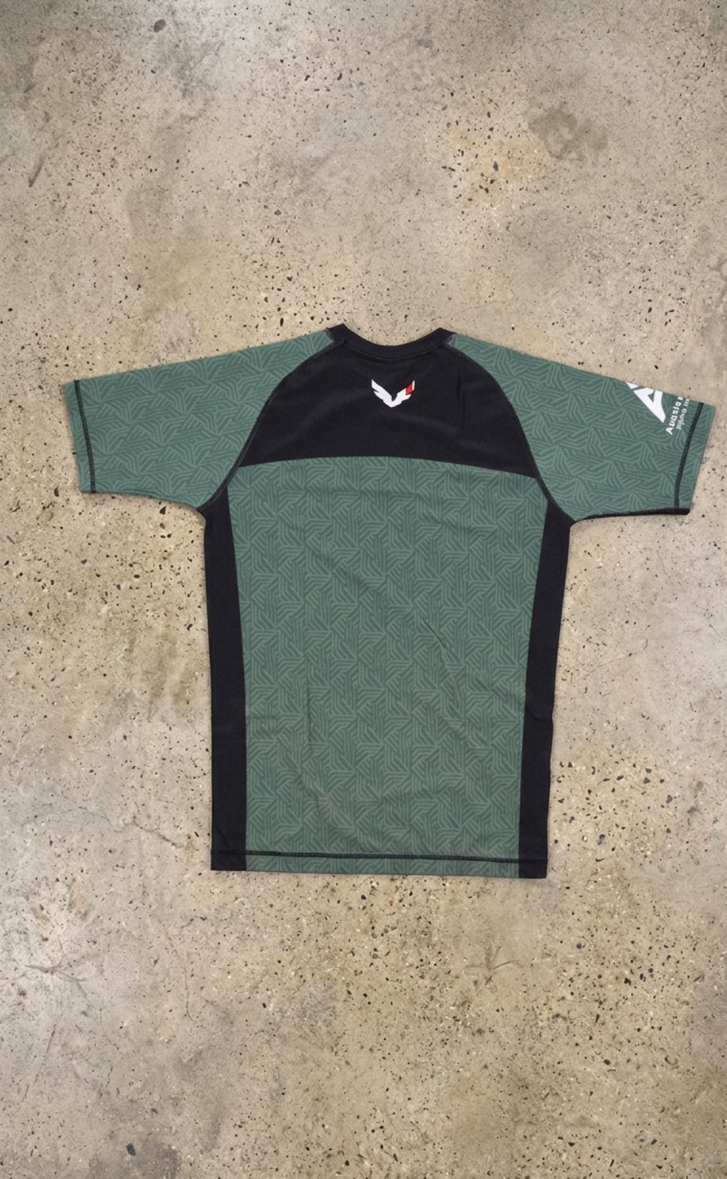 Premium Green Rash Guard - Samurai Edge