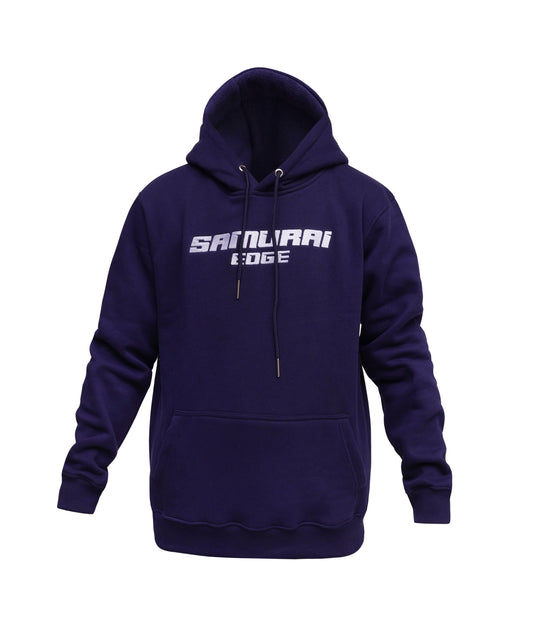 SAMURAI EDGE OVERSIZED HOODIE-BLUE