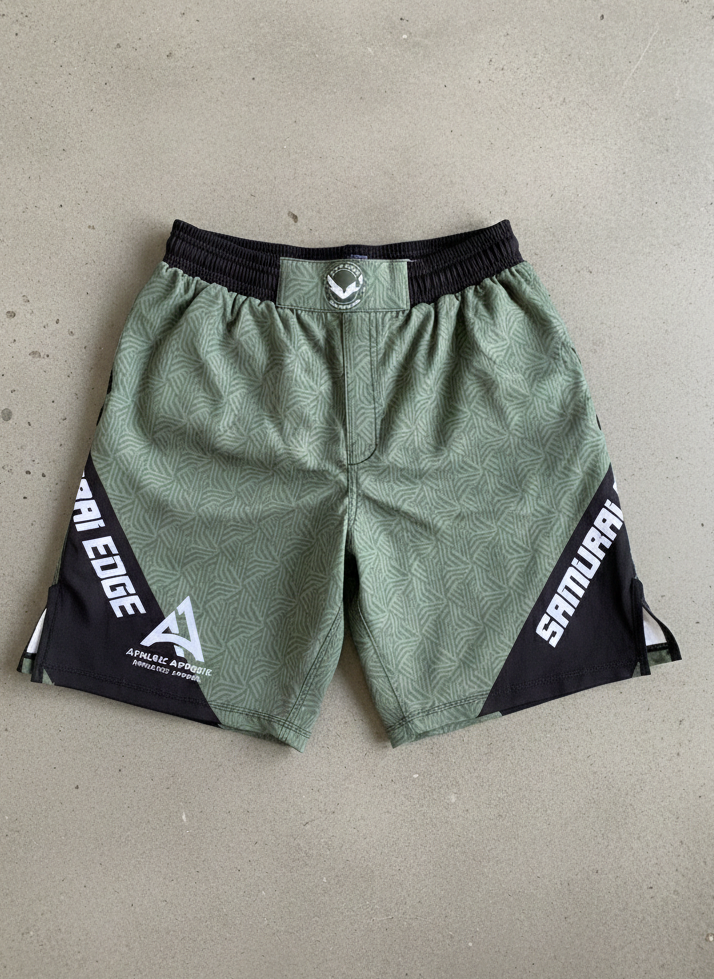 SAMURAI EDGE GRAPPLING SHORTS- GREEN