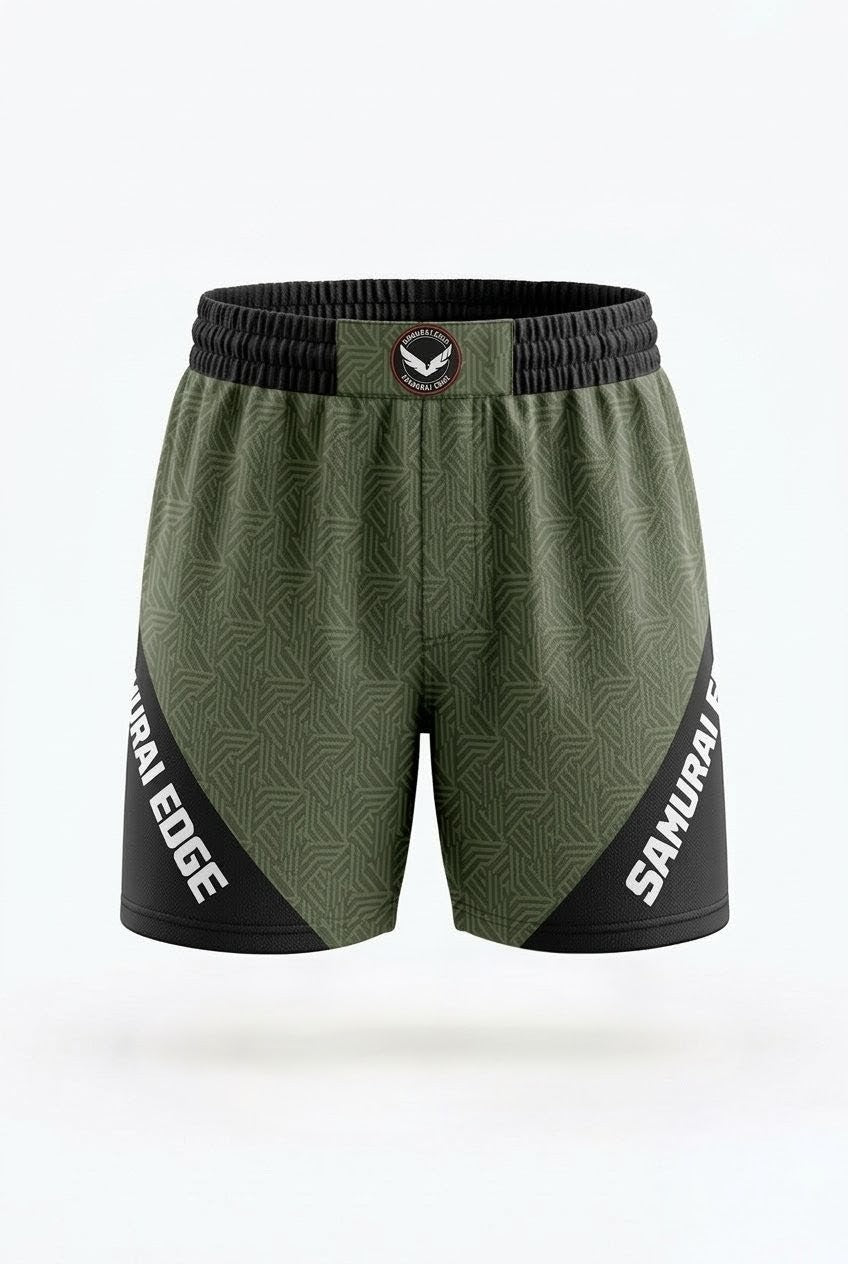 SAMURAI EDGE GRAPPLING SHORTS- GREEN