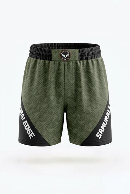 SAMURAI EDGE GRAPPLING SHORTS- GREEN
