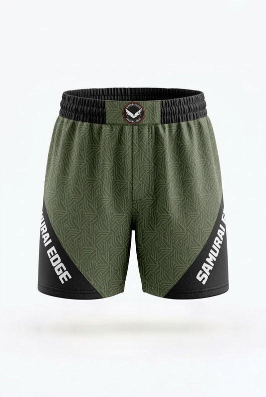 SAMURAI EDGE GRAPPLING SHORTS- GREEN