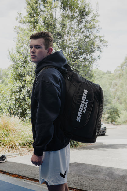 Samurai Edge Convertible Backpack Duffle – Premium Gym & Martial Arts Gear Bag