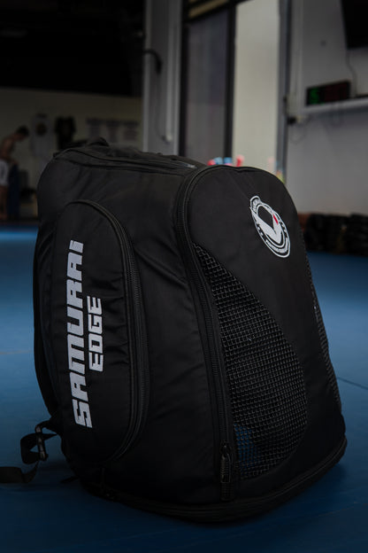 Samurai Edge Convertible Backpack Duffle – Premium Gym & Martial Arts Gear Bag