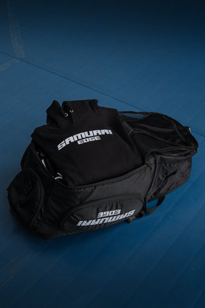 Samurai Edge Convertible Backpack Duffle – Premium Gym & Martial Arts Gear Bag