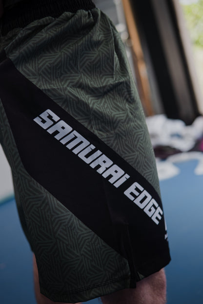 SAMURAI EDGE GRAPPLING SHORTS- GREEN