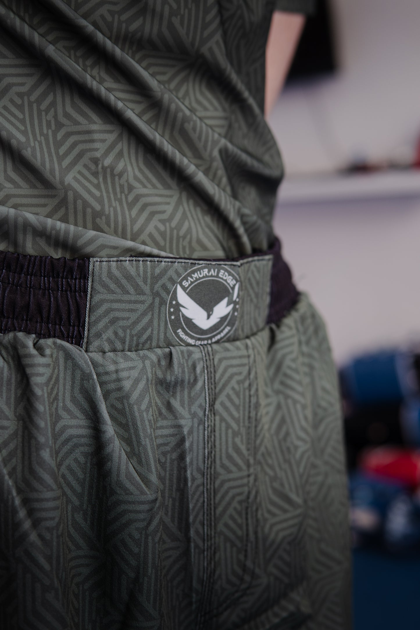 SAMURAI EDGE GRAPPLING SHORTS- GREEN
