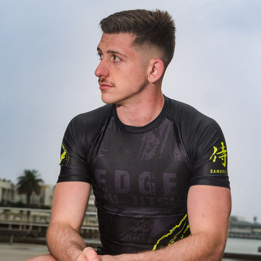 Neon Rash Guard - Samurai Edge